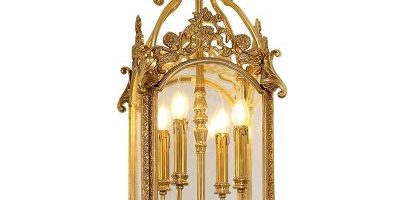 Creative decoration antique brass lantern (6)