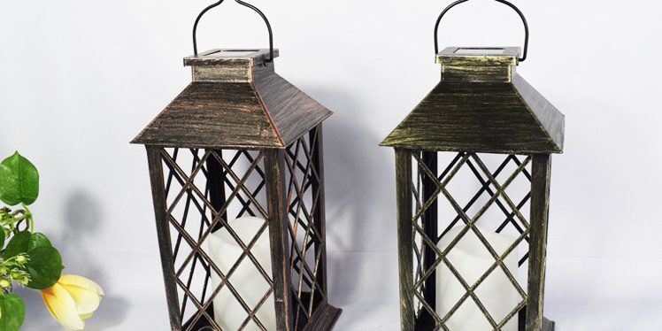 Geometric mini metal wedding favors lantern (3)