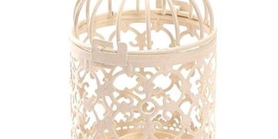 Hanging holder vintage wedding metal lantern (4)