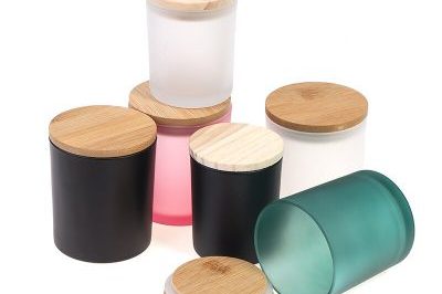 High quality luxury glass candle jars (3)