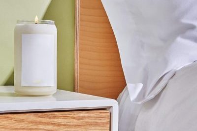Luxury candle glass container with scented candle (6)