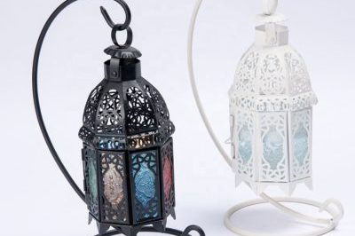 Metal vintage decorative mini lantern (5)