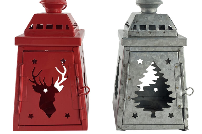 Mini size lanterns for fireplace christmas (6)