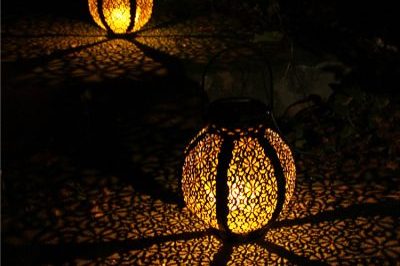 Outdoor hanging metal decorative wedding lanterns (3)