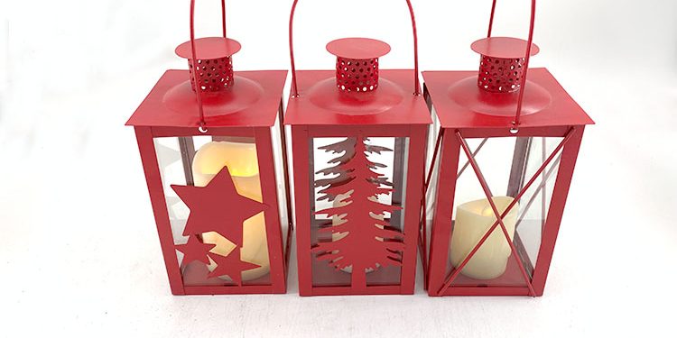 Small toy house candlestick mini lantern (5)