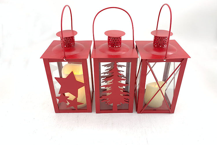 Small toy house candlestick mini lantern (5)