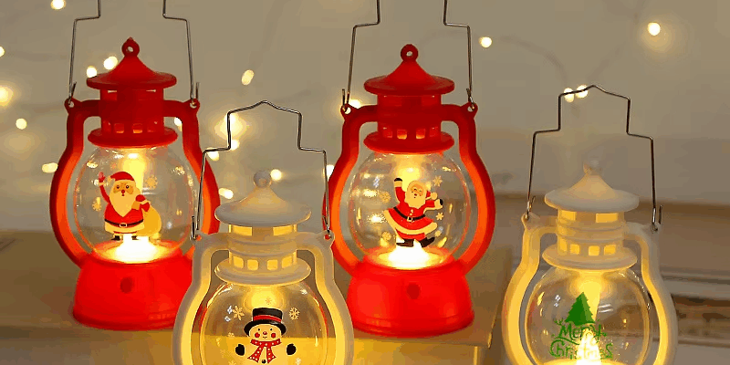 Decor Pumpkin Lantern LED Hand Lamp