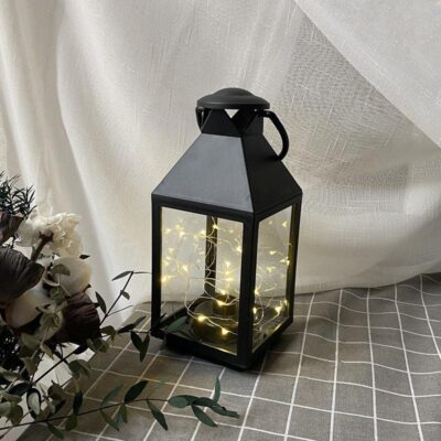 Wedding Metal Candle Lantern Set