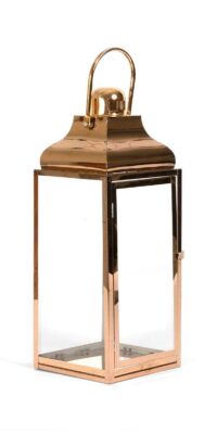 Tall Brass Wedding Lantern for Aisle