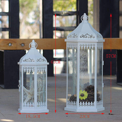 Glass Wedding Lantern Decoration