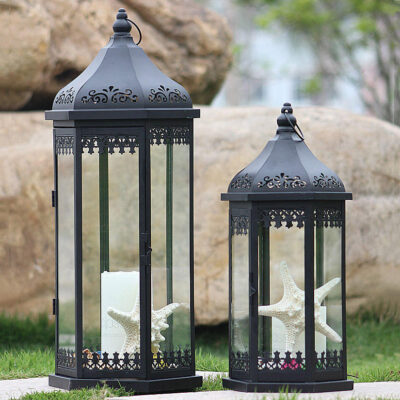 Glass Wedding Lantern Decoration