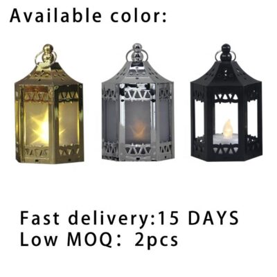 Plastic Holographic Star Mini Lantern