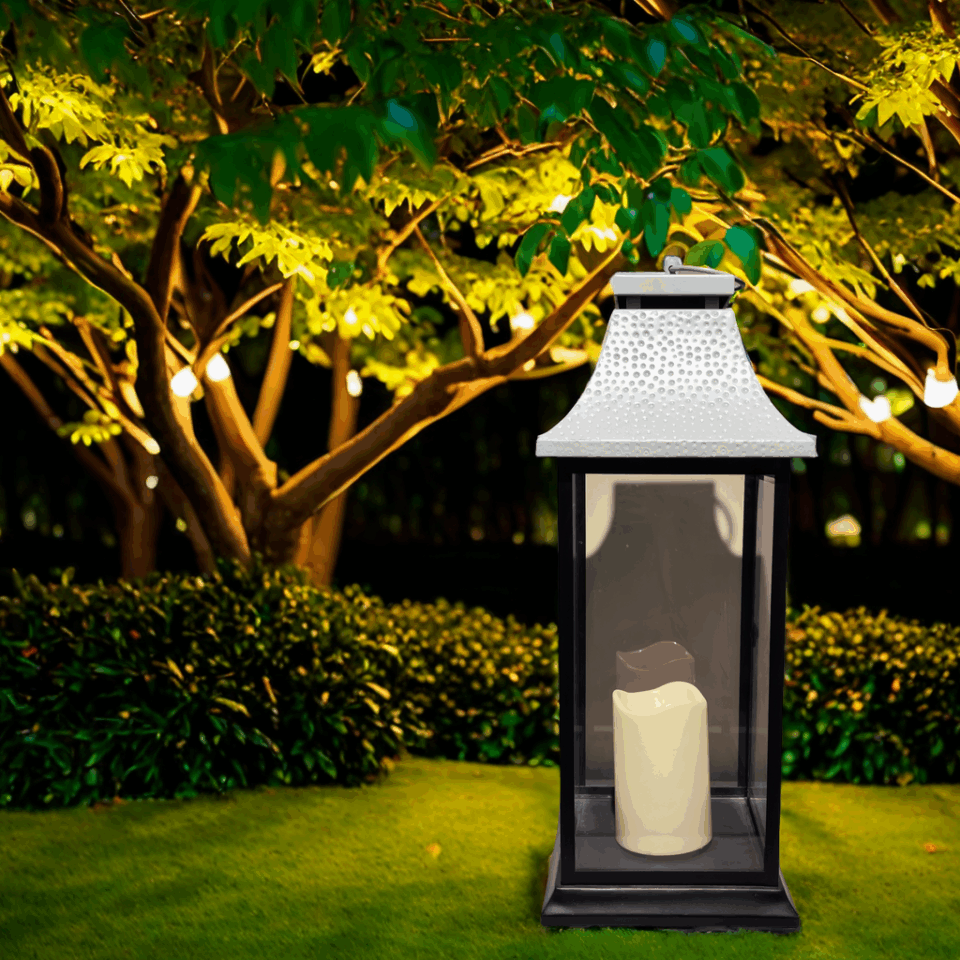 Wedding Lantern with Clear Glass