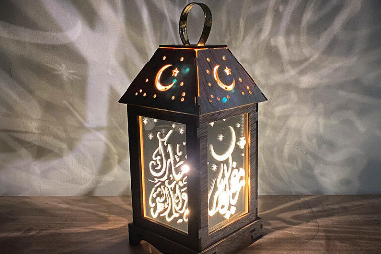 LED Wooden Wind Lamp Decorative