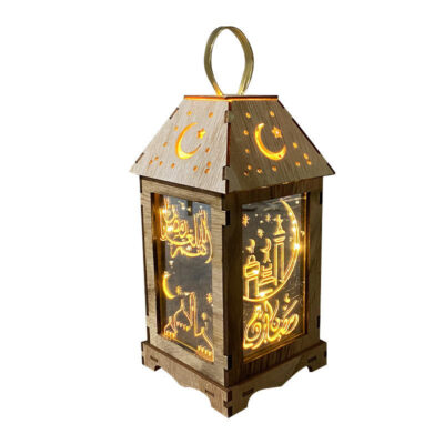 LED Wooden Wind Lamp Decorative