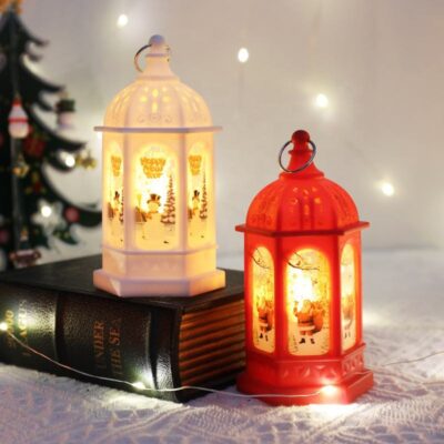 LED Light Decorative Hexagon Lanterns