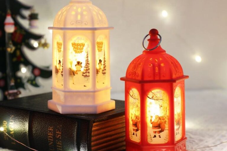 LED Light Decorative Hexagon Lanterns