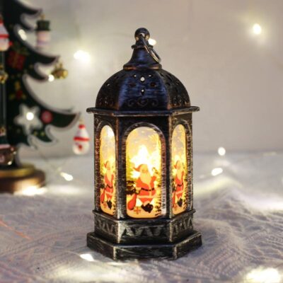 LED Light Decorative Hexagon Lanterns