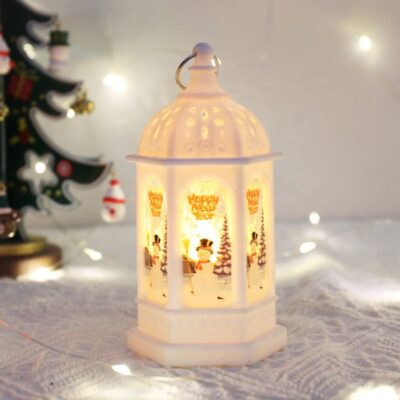 LED Light Decorative Hexagon Lanterns