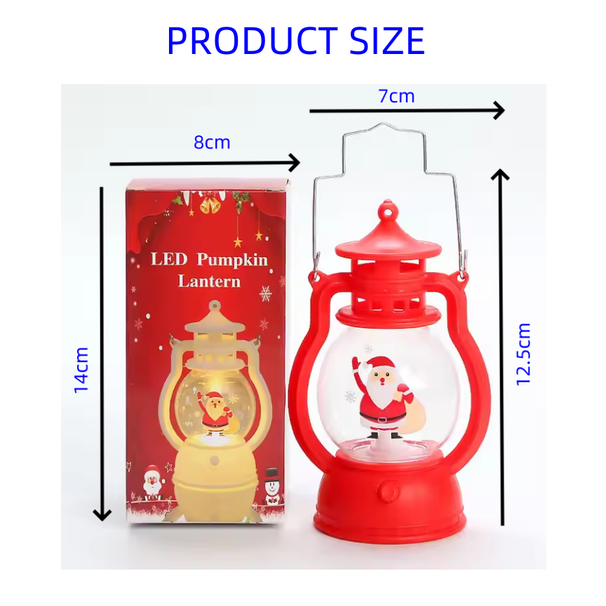 LED Pumpkin Lantern for Christmas Décor