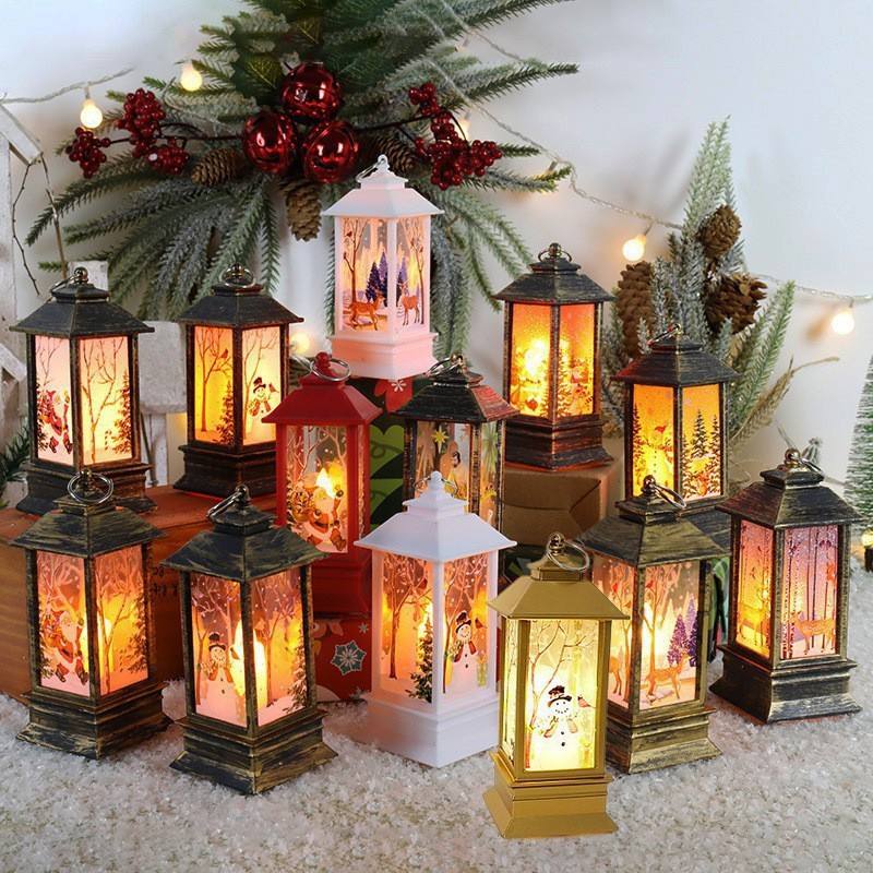 Mini LED Christmas Tree Lantern