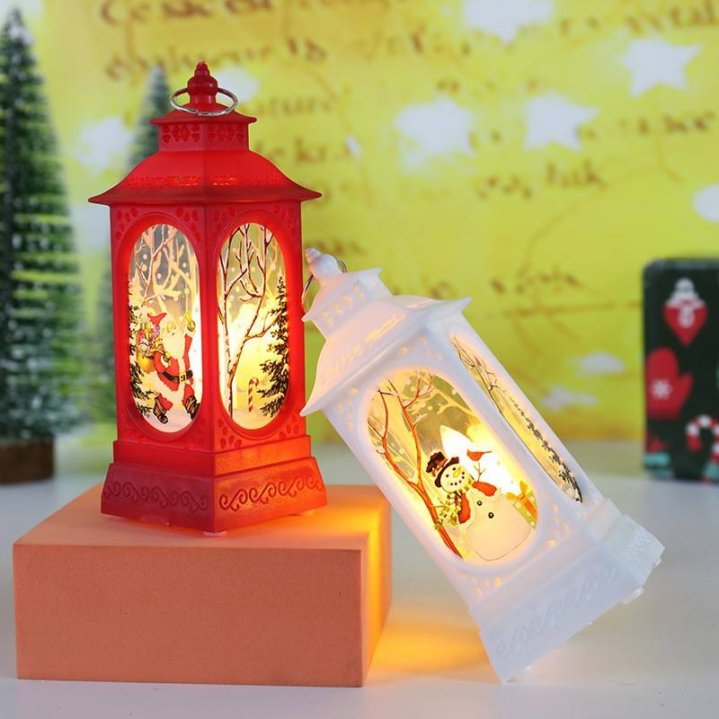 Mini LED Christmas Tree Lantern