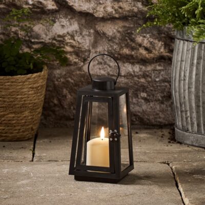 Nordic Style Wooden Candle Lantern