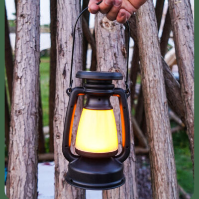 Solar LED Lantern for Garden and Patio