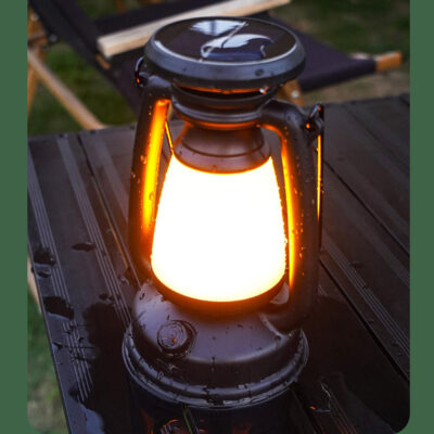Solar LED Lantern for Garden and Patio