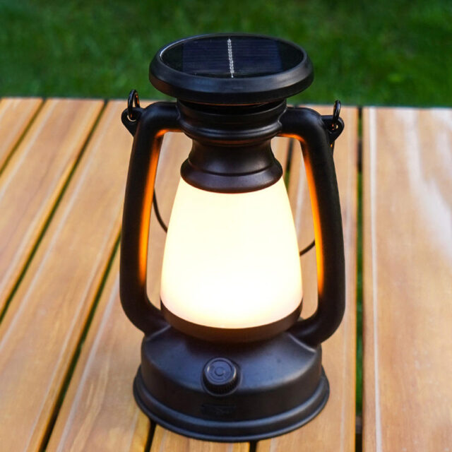 Solar LED Lantern for Garden and Patio