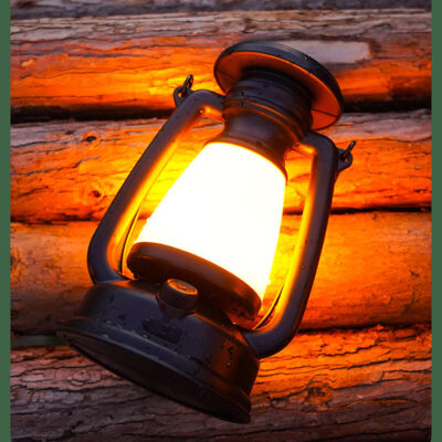 Solar LED Lantern for Garden and Patio