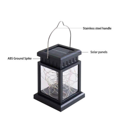 Outdoor Solar Palace Lantern