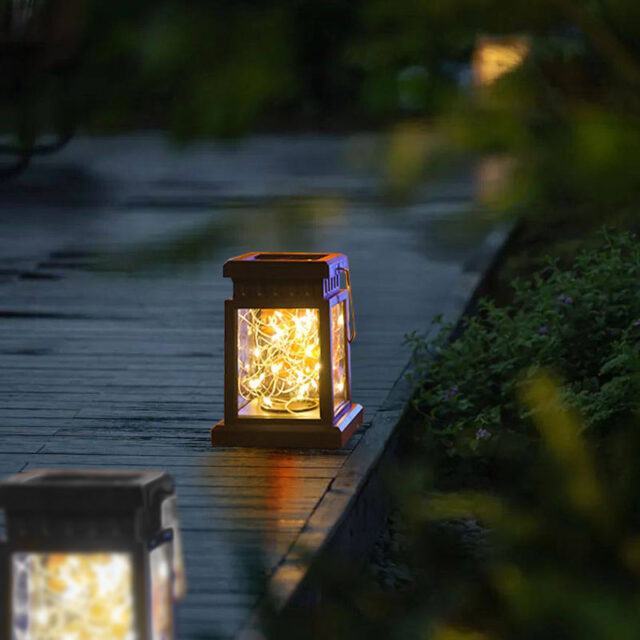 Outdoor Solar Palace Lantern