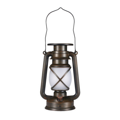 Solar LED Lantern with Flickering Flame f