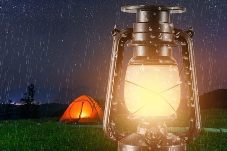 Solar LED Lantern with Flickering Flame f