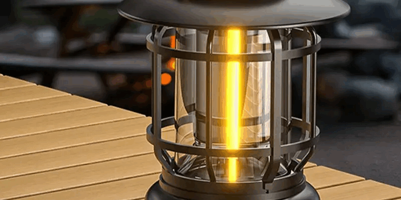 Solar Lantern Rechargeable LED Light
