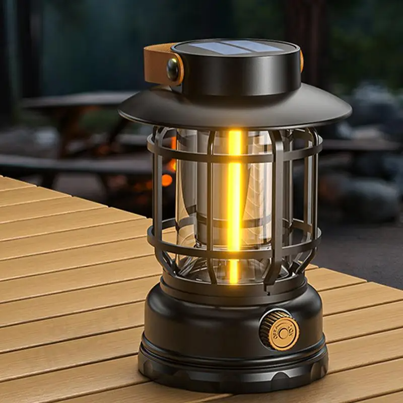 Solar Lantern Rechargeable LED Light
