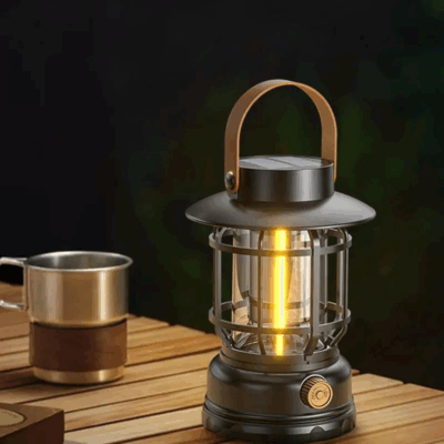 Solar Lantern Rechargeable LED Light