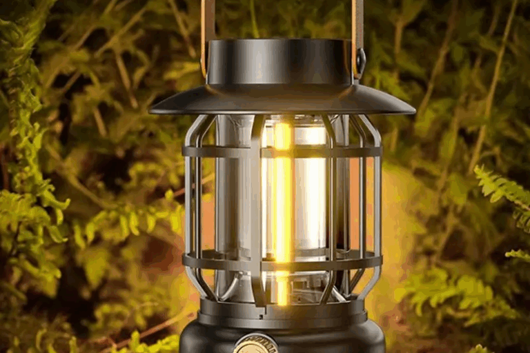 Portable Outdoor Solar Lantern for Hiking, Camping, and Fishing (4) Solar Lantern Rechargeable LED Light