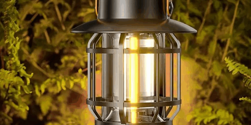 Portable Outdoor Solar Lantern for Hiking, Camping, and Fishing (4) Solar Lantern Rechargeable LED Light